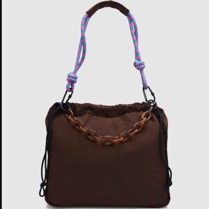 Rotunda Sant Hobo Bag in Brownie